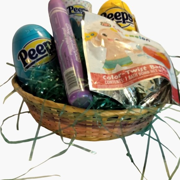 Bathtime Fun easter Basket  Peeps Bubbles Crayola Body Wash Coco Melon Bomb Soap - Picture 5 of 10